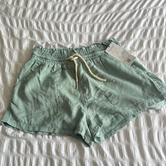Love Tree Pants - Love Tree High Waist Green Shorts
